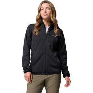 imageColumbia womens Essential Hike Grid Fleece Full ZipBlack