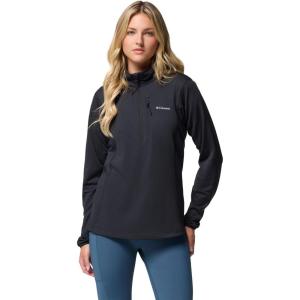 imageColumbia womens Essential Hike Grid Fleece Half ZipBlack