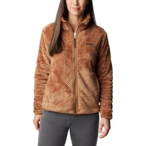 imageColumbia womens Fire Side Ii Sherpa Full ZipCamel Brown