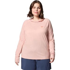 imageColumbia womens Pfg Uncharted HoodieFaux Pink Heather