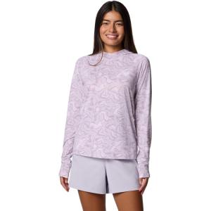 imageColumbia womens Pfg Uncharted HoodieLavender Pearl Swamplands