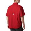 imageColumbia Mens CLG Tamiami Short Sleeve ShirtAla  Red Velvet