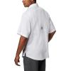imageColumbia Mens CLG Tamiami Short Sleeve ShirtAla  White