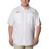 imageColumbia Mens CLG Tamiami Short Sleeve ShirtArk  White
