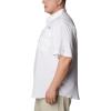 imageColumbia Mens CLG Tamiami Short Sleeve ShirtArk  White