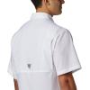 imageColumbia Mens CLG Tamiami Short Sleeve ShirtArk  White