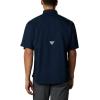 imageColumbia Mens CLG Tamiami Short Sleeve ShirtAub  Collegiate Navy