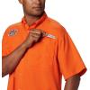imageColumbia Mens CLG Tamiami Short Sleeve ShirtAub  Spark Orange