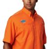 imageColumbia Mens CLG Tamiami Short Sleeve ShirtFla  Spark Orange