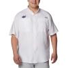 imageColumbia Mens CLG Tamiami Short Sleeve ShirtFla  White