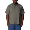 imageColumbia Mens CLG Tamiami Short Sleeve ShirtFsu  Charcoal