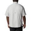 imageColumbia Mens CLG Tamiami Short Sleeve ShirtLsu  Columbia Grey