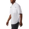 imageColumbia Mens CLG Tamiami Short Sleeve ShirtLsu  White
