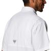 imageColumbia Mens CLG Tamiami Short Sleeve ShirtOk  White