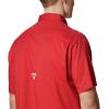 imageColumbia Mens CLG Tamiami Short Sleeve ShirtOs  Intense Red