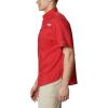 imageColumbia Mens CLG Tamiami Short Sleeve ShirtOs  Intense Red