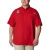 imageColumbia Mens CLG Tamiami Short Sleeve ShirtOs  Intense Red