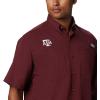 imageColumbia Mens CLG Tamiami Short Sleeve ShirtTam  Maroon