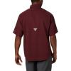 imageColumbia Mens CLG Tamiami Short Sleeve ShirtTam  Maroon