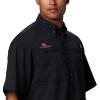 imageColumbia Mens CLG Tamiami Short Sleeve ShirtUga  Black