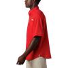 imageColumbia Mens CLG Tamiami Short Sleeve ShirtUga  Bright Red