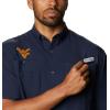 imageColumbia Mens CLG Tamiami Short Sleeve ShirtWv  Collegiate Navy