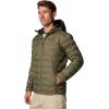 imageColumbia Mens Delta Ridge II Down Hooded Jacket Stone Green XLarge