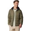 imageColumbia Mens Delta Ridge II Down Hooded Jacket Stone Green XLarge