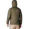 imageColumbia Mens Delta Ridge II Down Hooded Jacket Stone Green XLarge