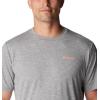 imageColumbia Mens Kwick Hike Back Graphic Short Sleeve TeeBoulder HeatherMoonscape