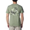 imageColumbia Mens Kwick Hike Back Graphic Short Sleeve TeeCanteen HeatherMountainair