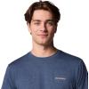 imageColumbia Mens Kwick Hike Back Graphic Short Sleeve TeeCollegiate Navy HeatherPlanet Watch