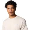 imageColumbia Mens Kwick Hike Back Graphic Short Sleeve TeeDark Stone HeatherLinear View Multi