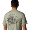 imageColumbia Mens Kwick Hike Back Graphic Short Sleeve TeeSafari HeatherPlanet Watch