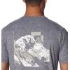 imageColumbia Mens Kwick Hike Back Graphic Short Sleeve TeeShark HeatherMountainair