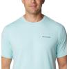 imageColumbia Mens Kwick Hike Back Graphic Short Sleeve TeeSpray HeatherNaturally Boundless