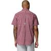 imageColumbia Mens PFG Harbor Peak Short Sleeve ShirtBeet Offshore Tartan