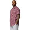 imageColumbia Mens PFG Harbor Peak Short Sleeve ShirtBeet Offshore Tartan