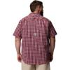 imageColumbia Mens PFG Harbor Peak Short Sleeve ShirtBeet Offshore Tartan