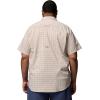 imageColumbia Mens PFG Harbor Peak Short Sleeve ShirtDark Stone Driftnet Plaid