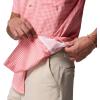 imageColumbia Mens PFG Harbor Peak Short Sleeve ShirtMelonade Micro Gingham