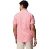 imageColumbia Mens PFG Harbor Peak Short Sleeve ShirtMelonade Micro Gingham