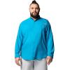 imageColumbia Mens PFG Tamiami II Long Sleeve ShirtBlue Echo