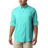 imageColumbia Mens PFG Tamiami II Long Sleeve ShirtBright Aqua
