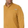 imageColumbia Mens PFG Tamiami II Long Sleeve ShirtDark Banana