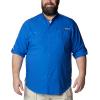 imageColumbia Mens PFG Tamiami II Long Sleeve ShirtVivid Blue