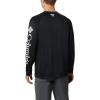imageColumbia Mens PFG Terminal Tackle PFG Patriot Long Sleeve ShirtBlackCool Grey Logo