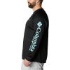 imageColumbia Mens PFG Terminal Tackle PFG Patriot Long Sleeve ShirtBlackGulf Stream Logo