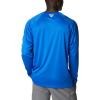 imageColumbia Mens PFG Terminal Tackle PFG Patriot Long Sleeve ShirtBlue MacawWhite Logo