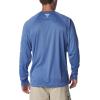 imageColumbia Mens PFG Terminal Tackle PFG Patriot Long Sleeve ShirtBluebellCool Grey Logo